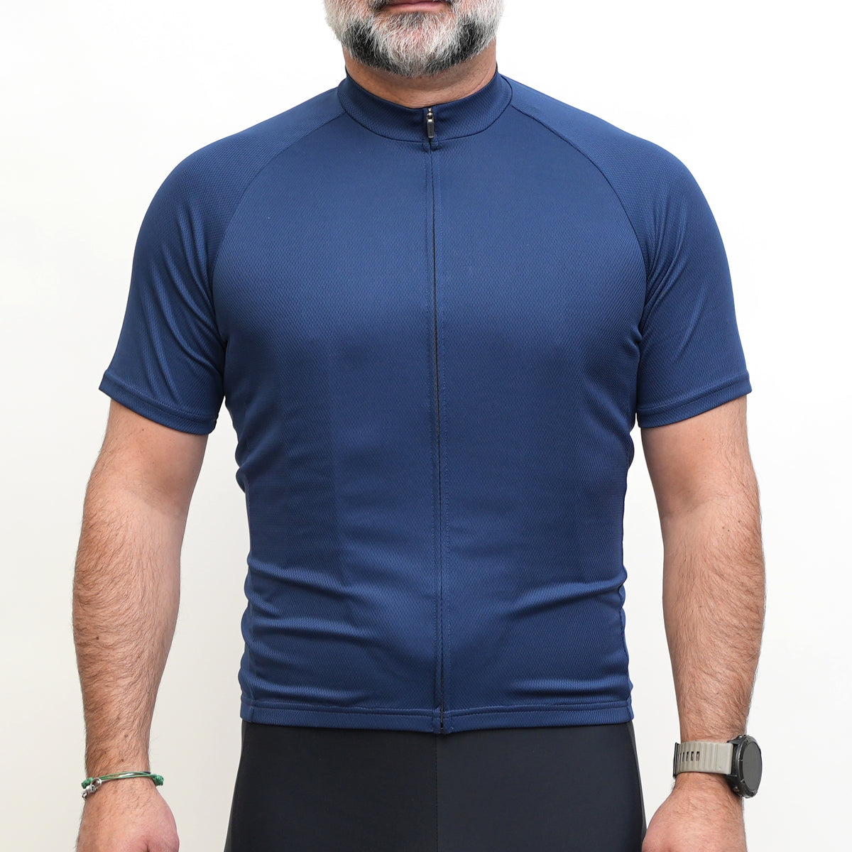 Ride Fit Jersey - Navy – The Black Bibs