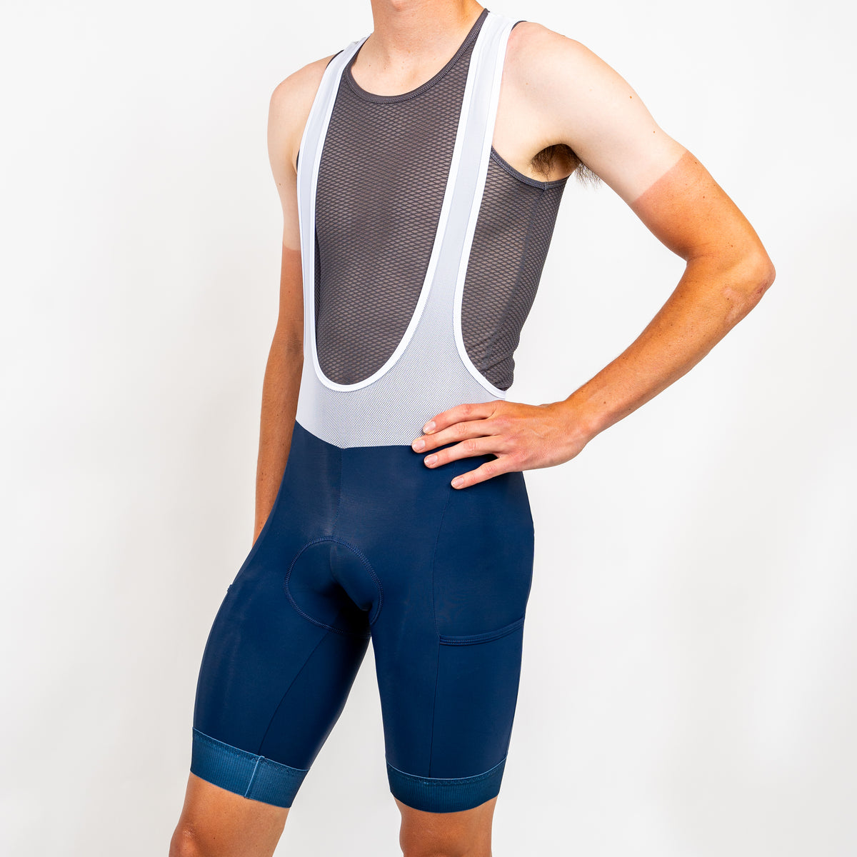Navy Bibs Ultimate Short Inseam – The Black Bibs