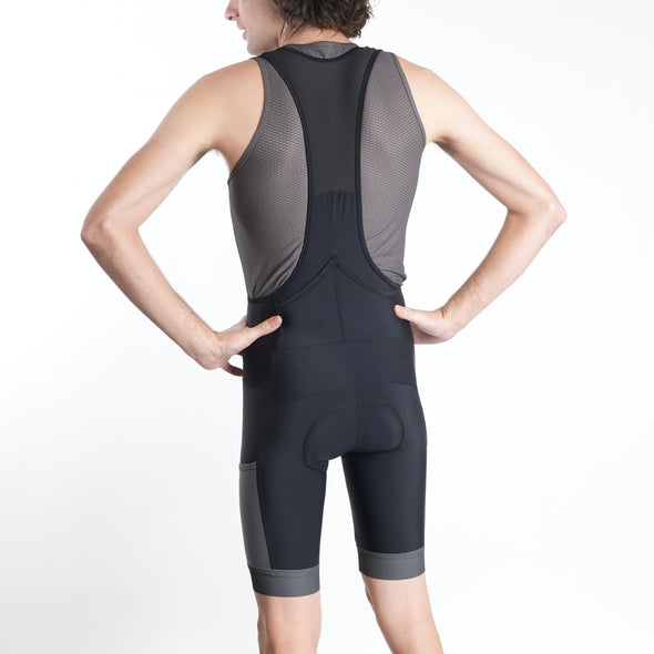 The Black & Gray Adventure Bib