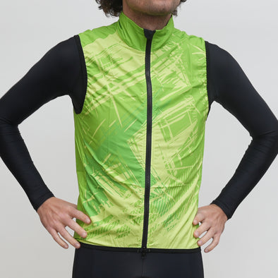 Wind Vest Green Fall Design