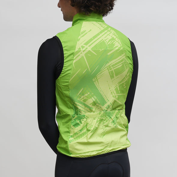 Wind Vest Green Fall Design