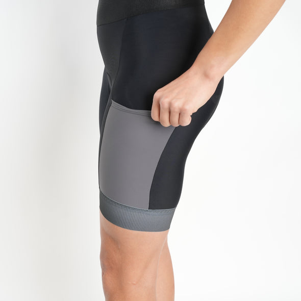 The Black & Gray Adventure Bib For Women