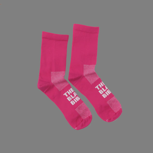 The Black Bibs Socks - Pink