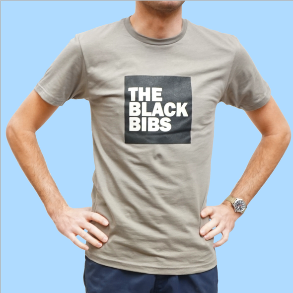 T-shirt noir à logo Bibs 