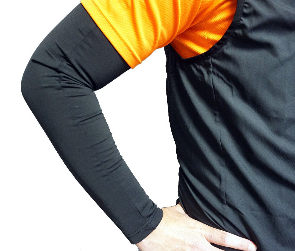 The Black Arm Warmers The Black Bibs
